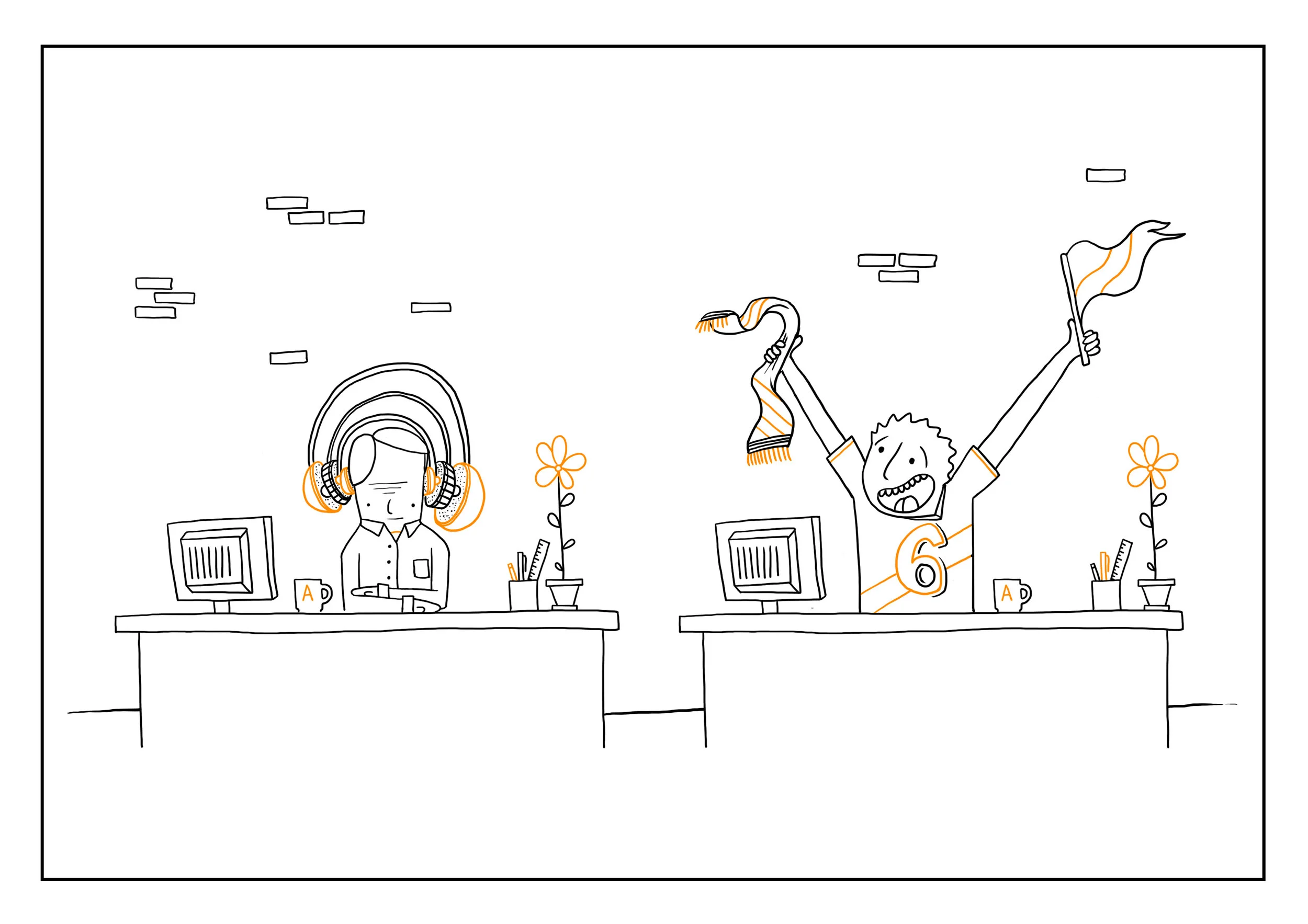 ORANGE Illustration 01 Zgomot la Birou.jpg