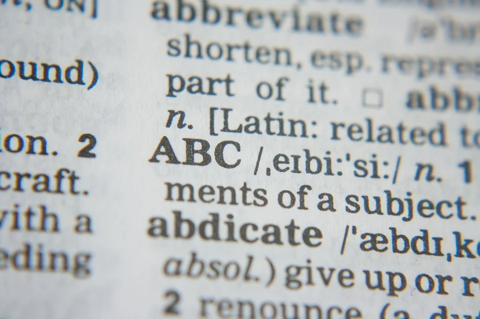 English From A To Z