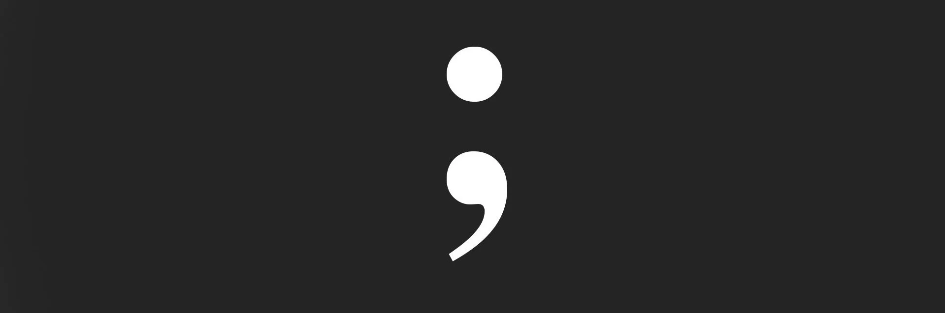 Stringing Together Semicolons