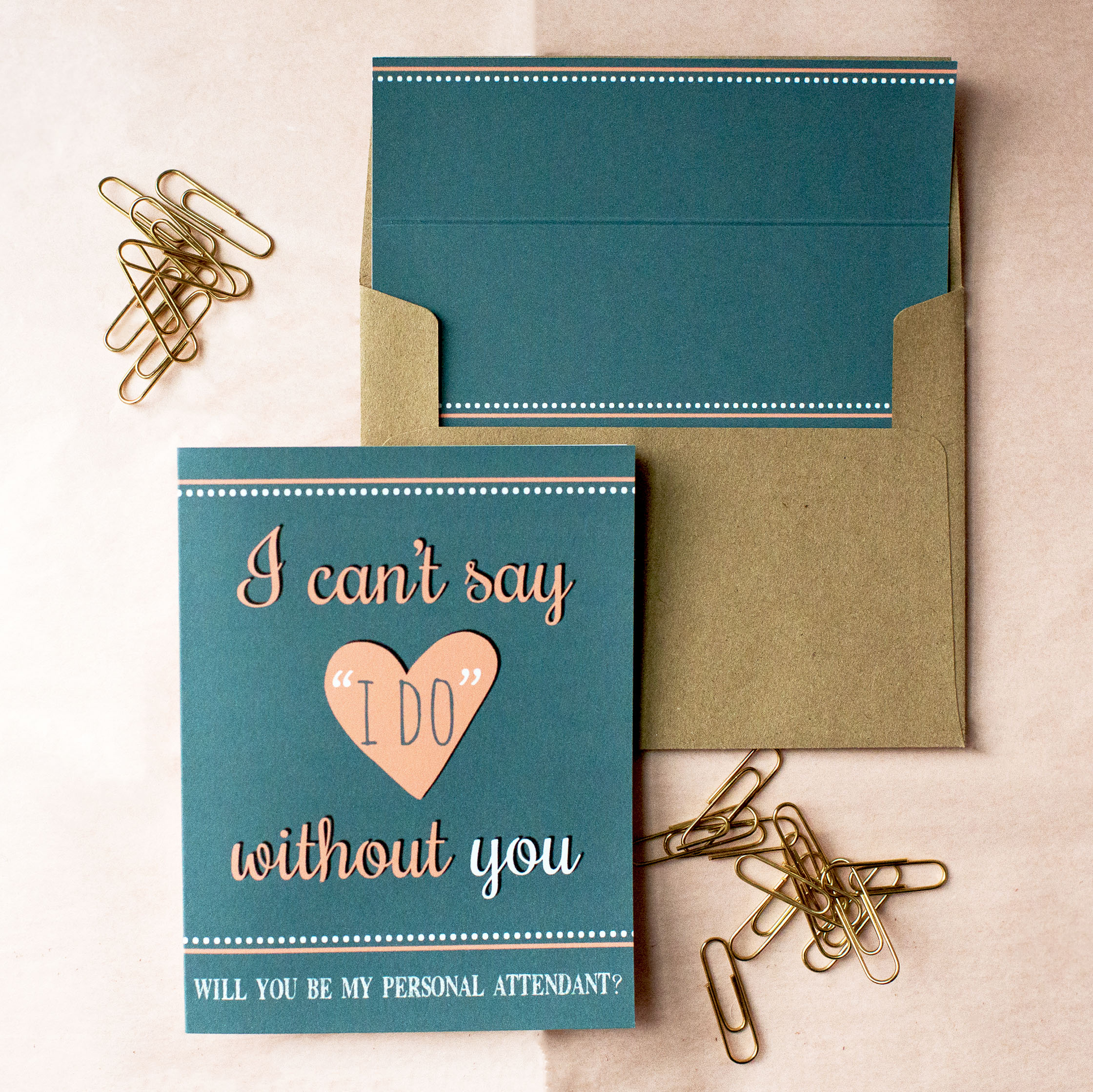 I Can't Say "I Do" Without You Card