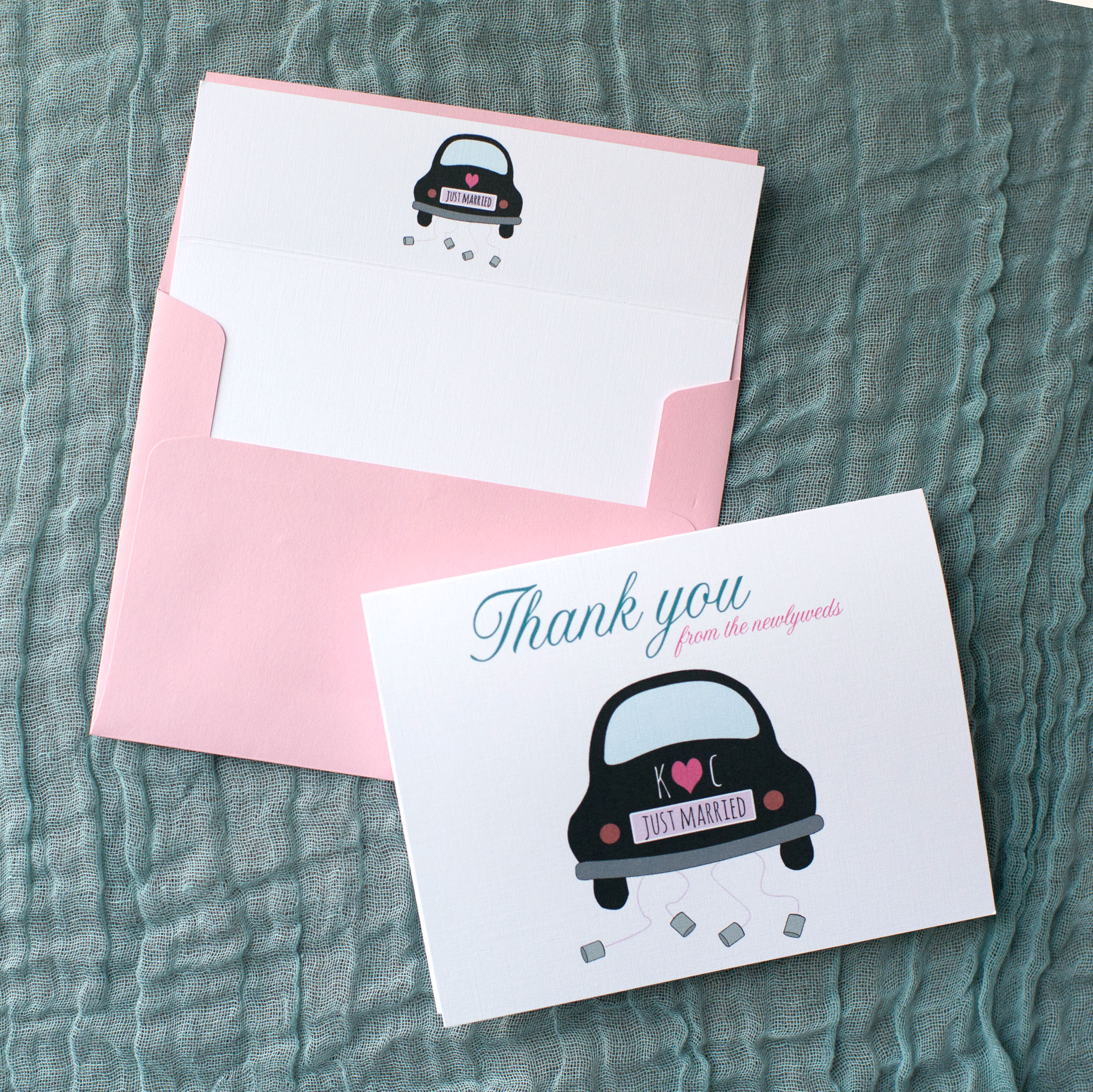 Customized Vintage Car Stationery Set