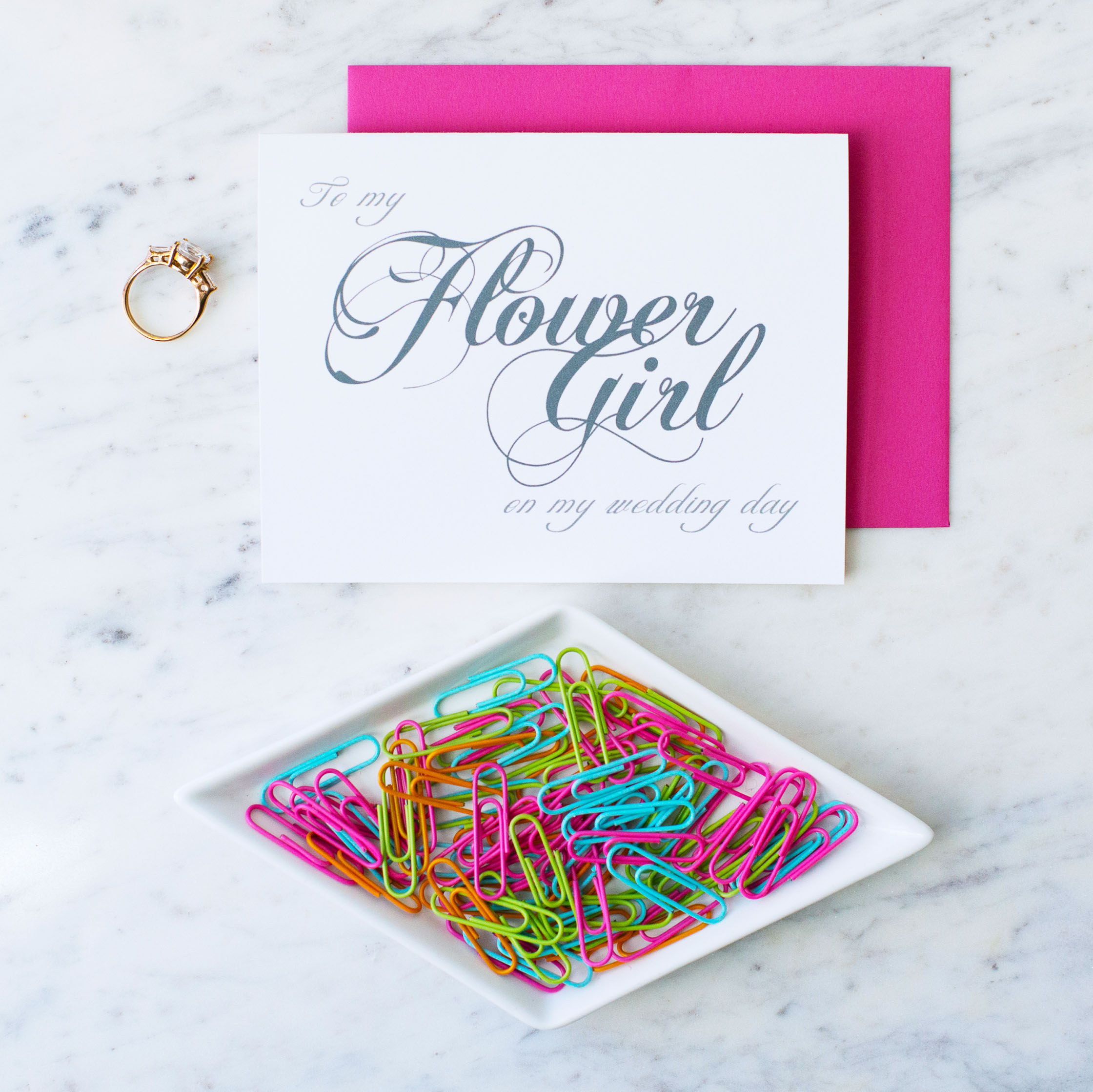 Squarespace Name and Note.jpgEnvelope Colors.jpg Squarespace Main Photo.jpgSquarespace Name and Note.jpgEnvelope Colors.jpg To My Flower Girl On My Wedding Day Card