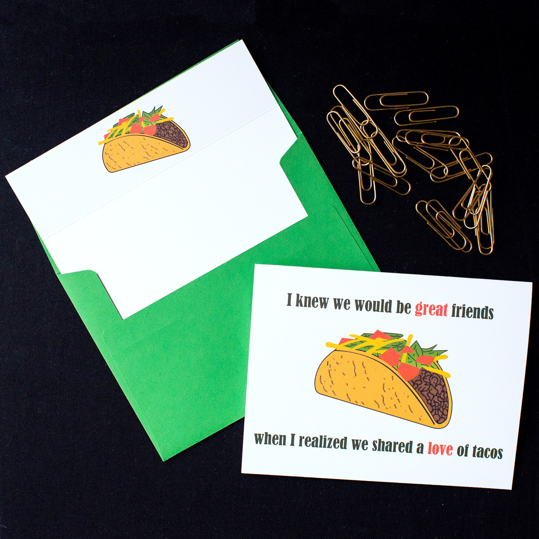 Taco Love Card