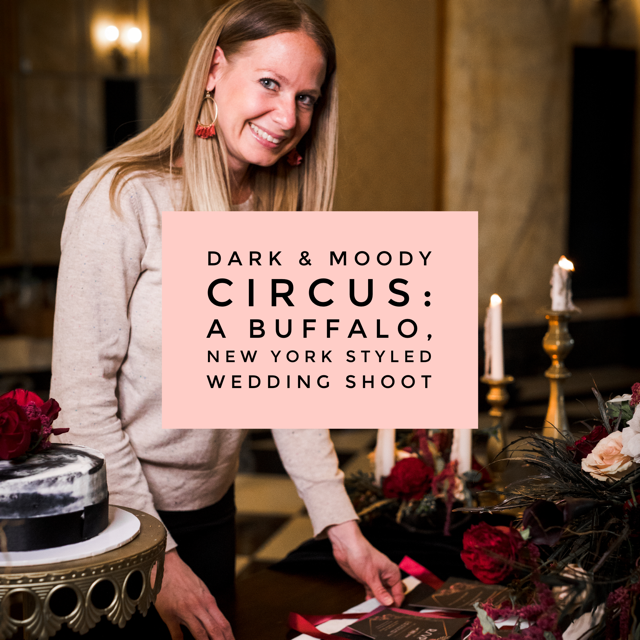 Dark and Moody Circus | Buffalo, New York Styled Wedding Shoot
