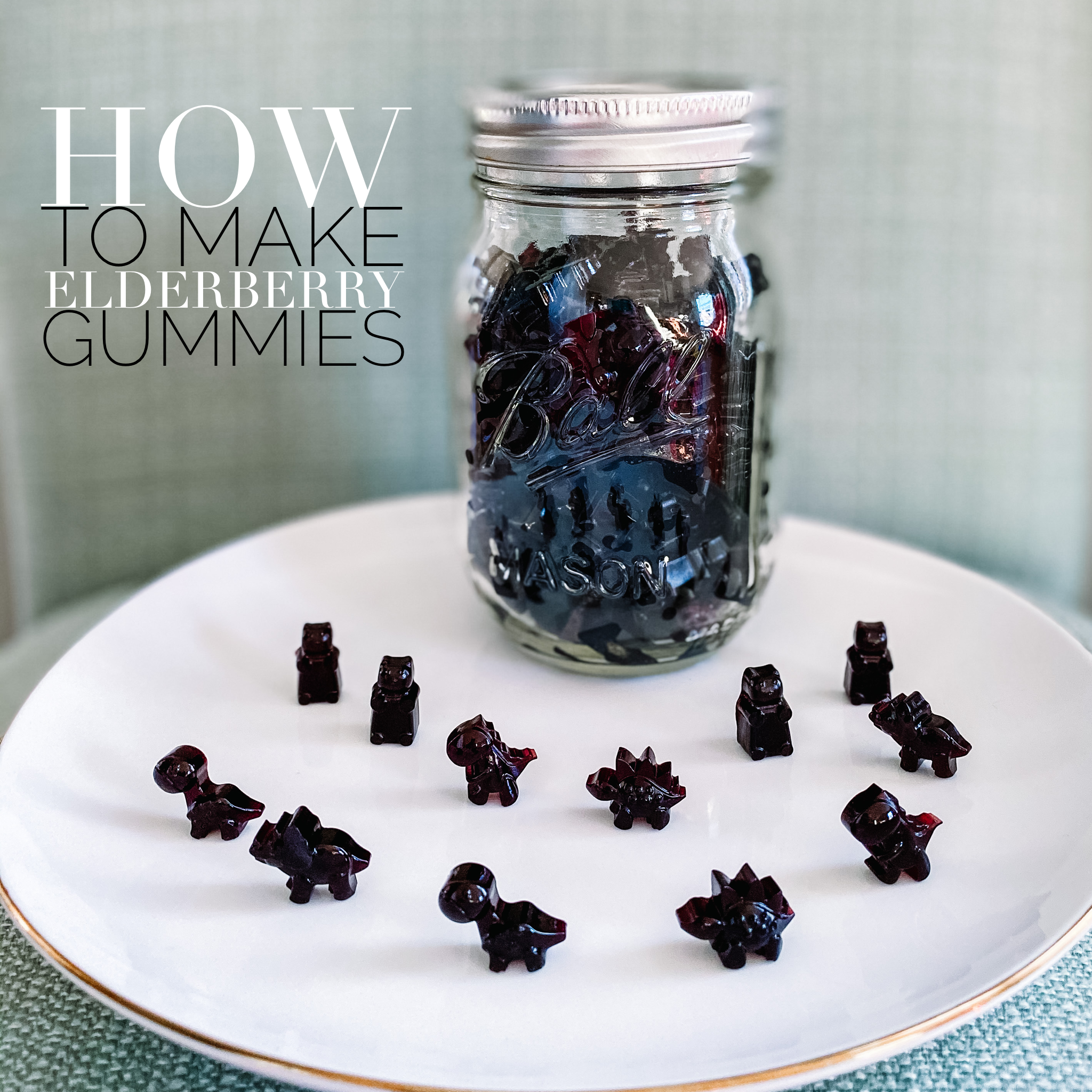 How To Make Elderberry Gummies