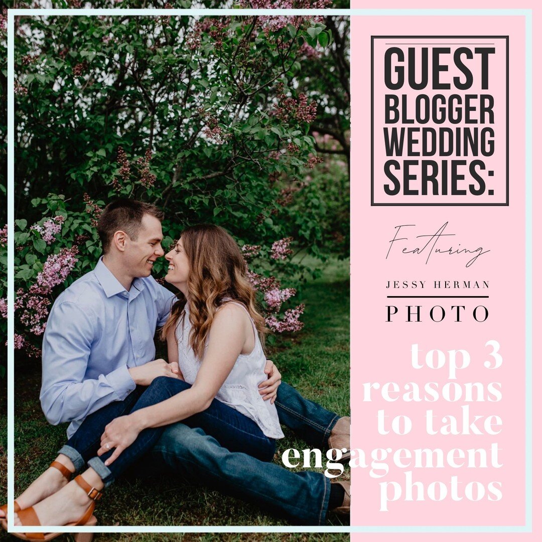 Next up in our Guest Blogger Wedding Series is the incredibly talented, @jessyhermanphoto (psst- go follow her). She is the nicest person you'll ever meet and I'm so happy to call her my friend!  Jessy was kind enough to share her advice on why engag