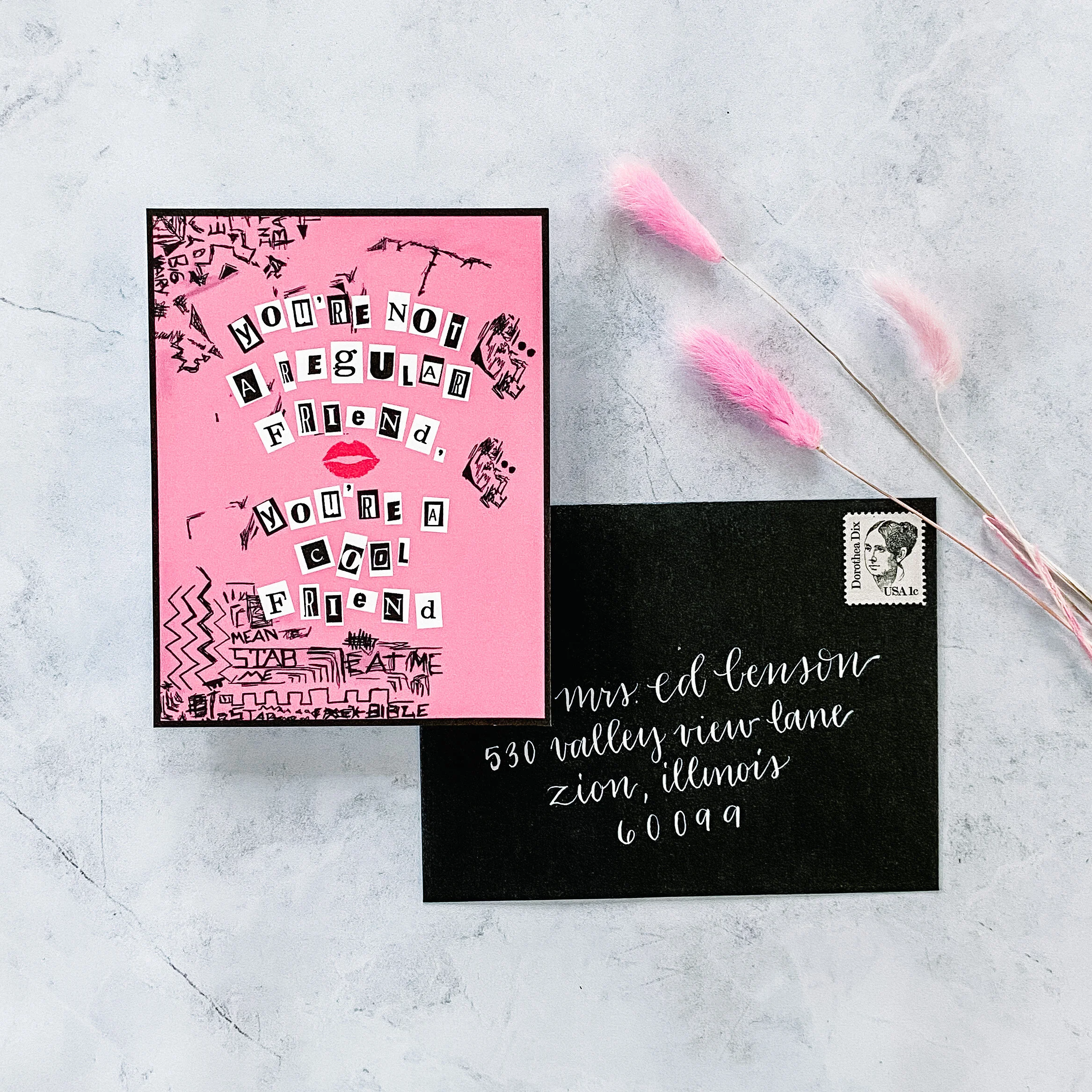 Galentine's Day Mean Girls Quote You're Not a Regular Friend, You're a Cool Friend