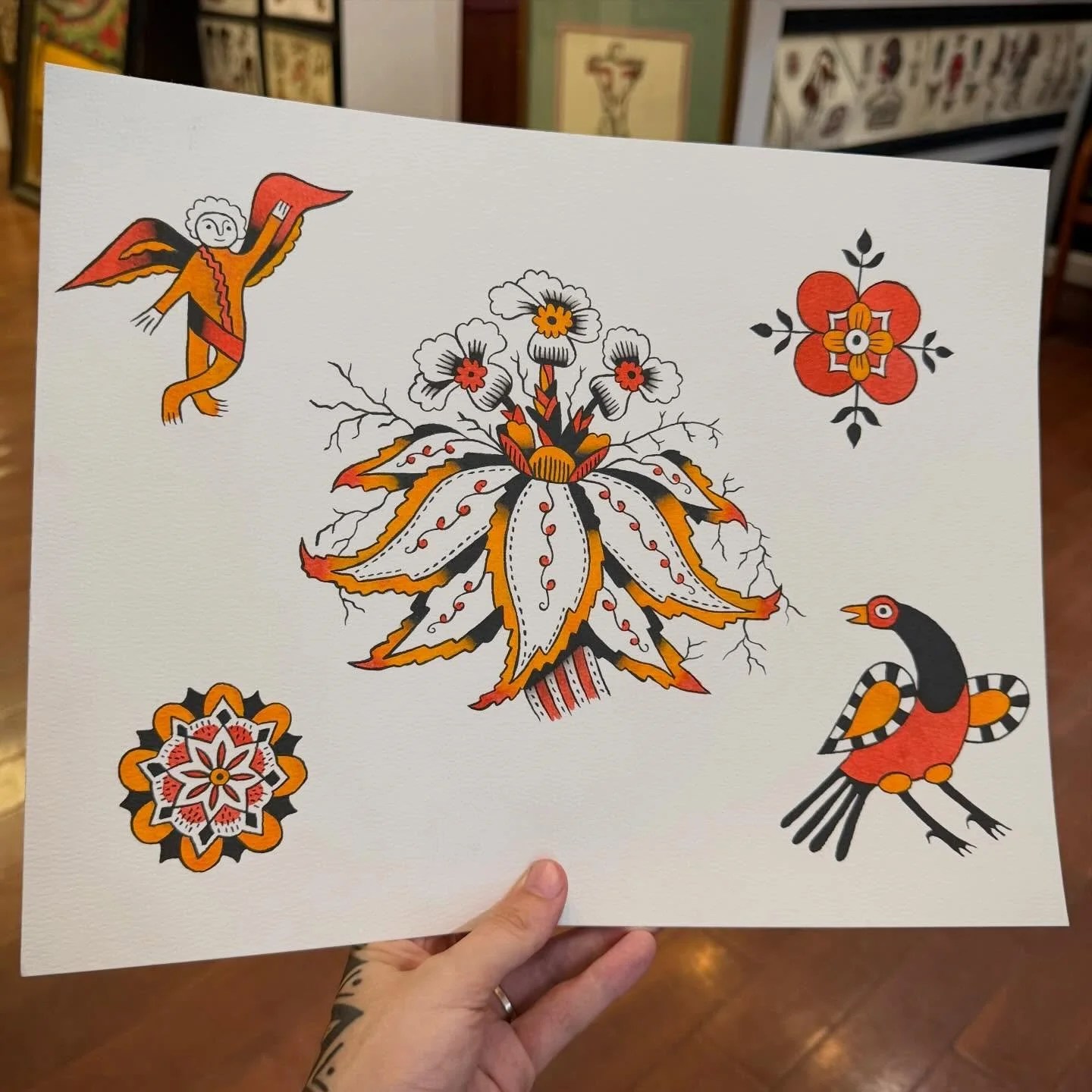 A few simple folk designs for your consideration

#folkarttattoo #traditionaltattoo #blackrosetattoolex #lexingtonky