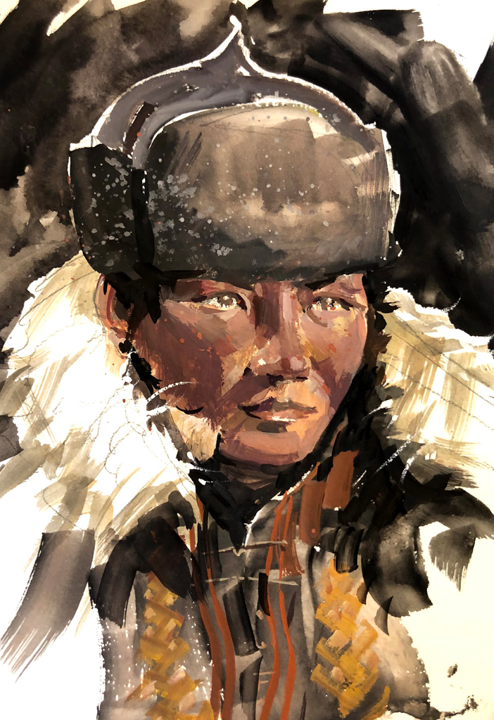 Portrait Study - Not Available