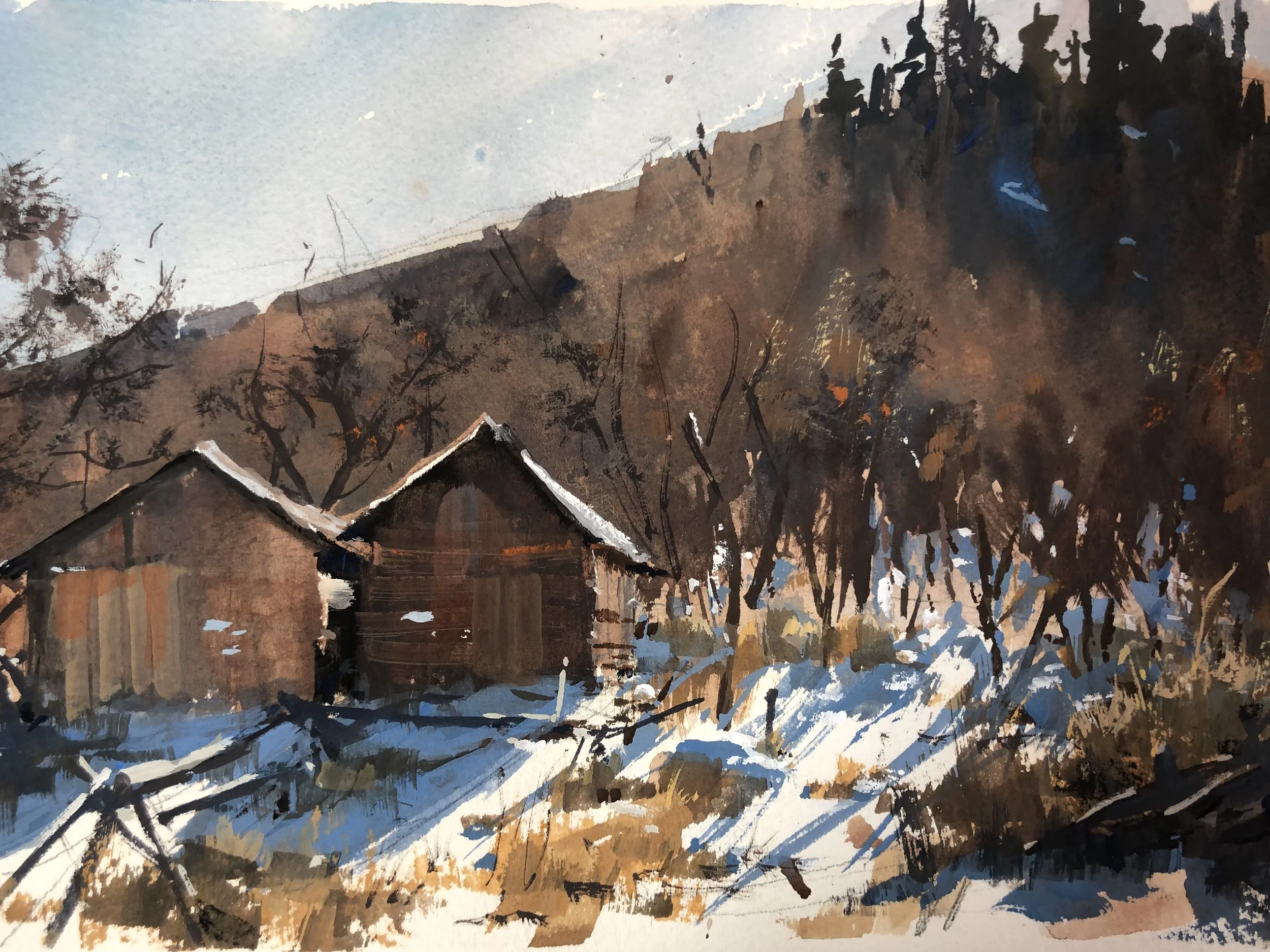 Trees in the Snow - Available