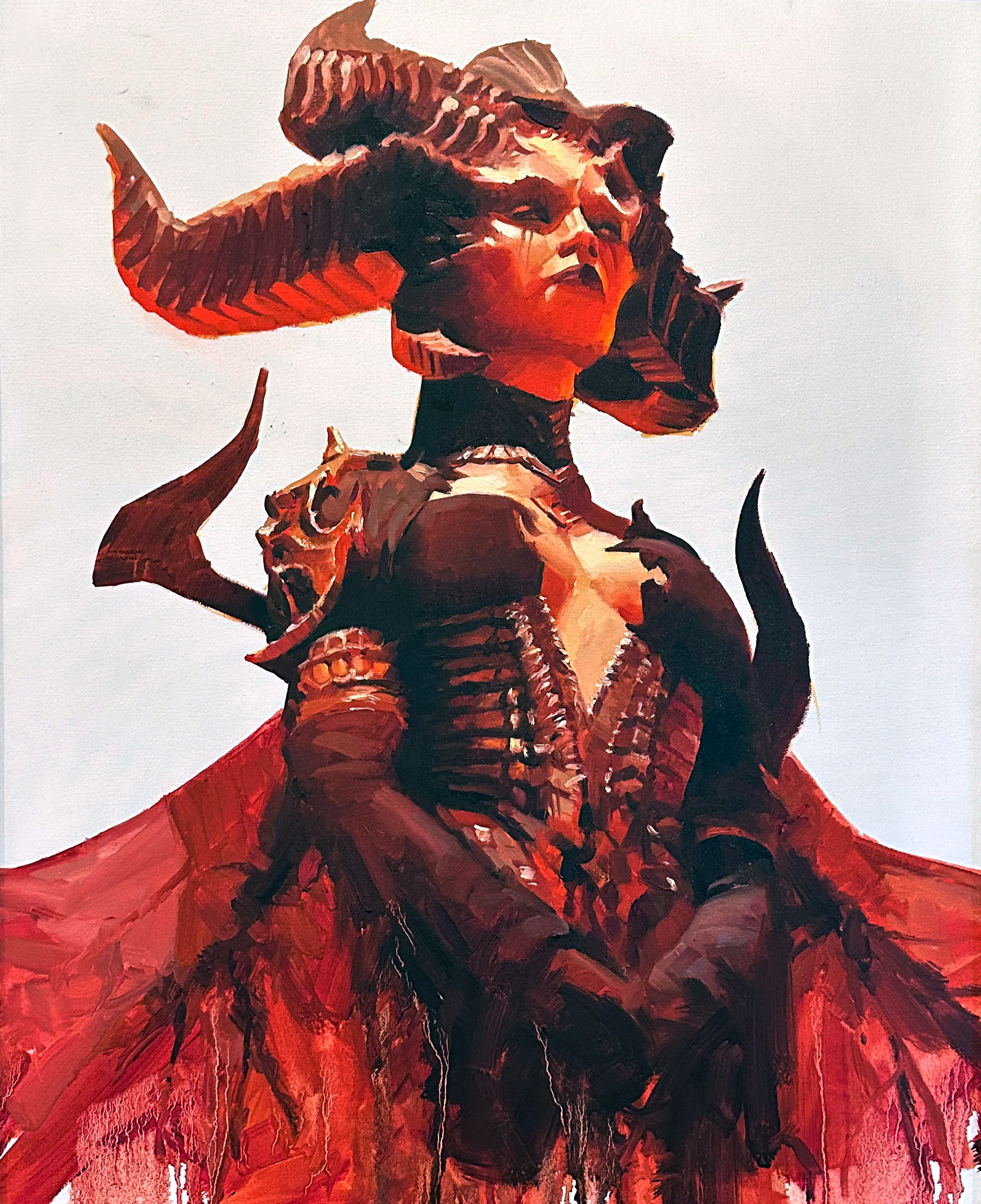 Lilith, 20235. Oil on panel, 16 x 20 in.