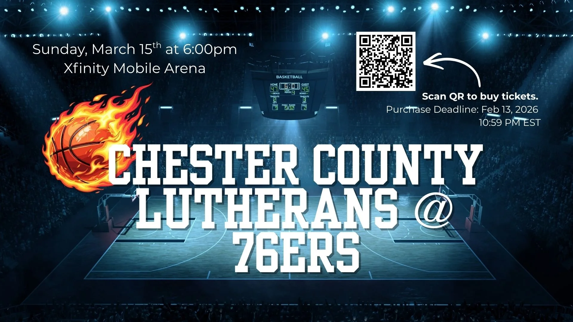 Chester county lutherans @ 76ers.jpg
