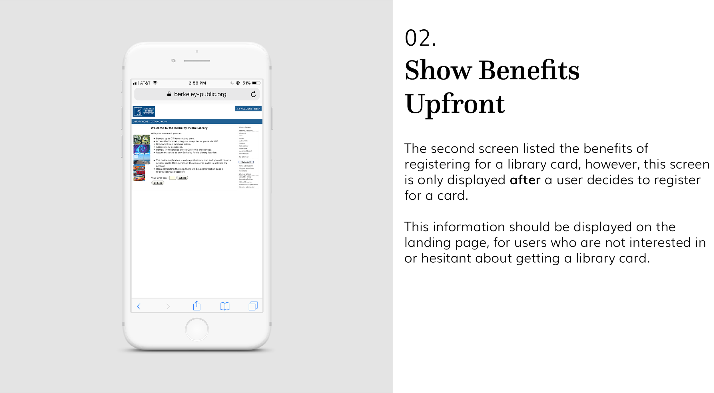 Landing Page > Get a Library Card (Benefits)