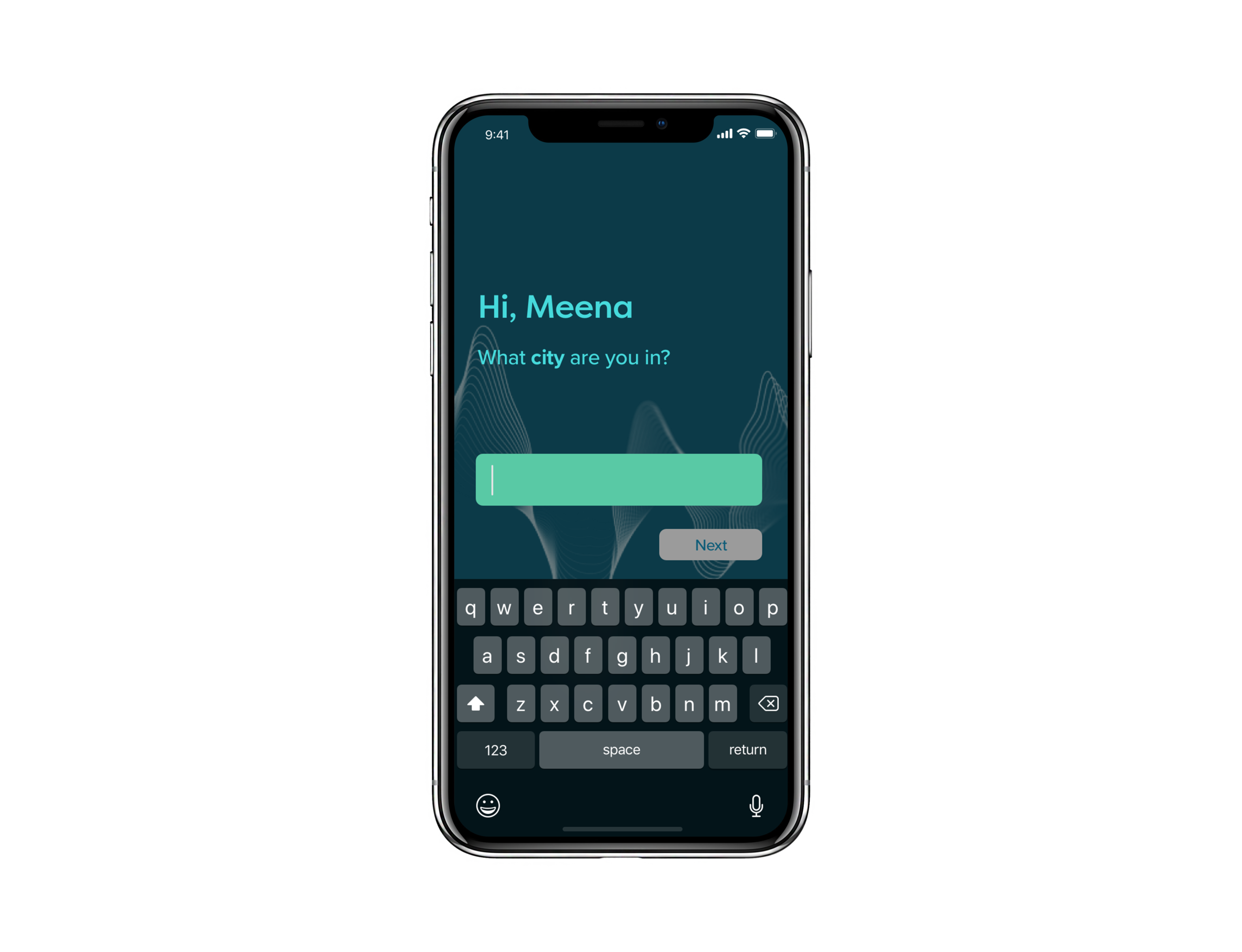 Onboarding > Location For first-time users who sign in with a social media platform, the only required input is location.
