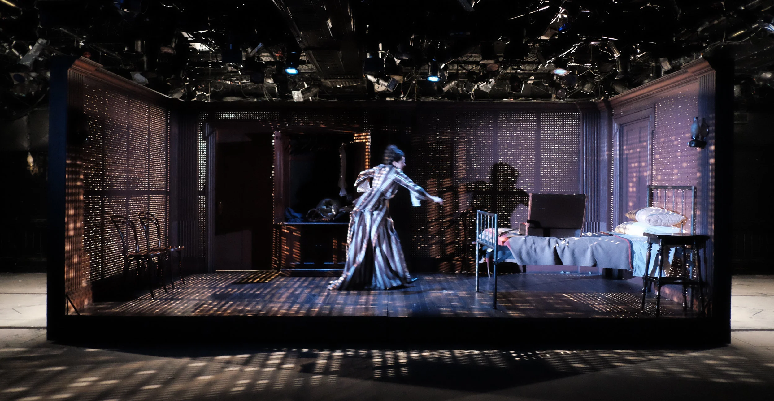  THE GREAT DISAPPOINTMENT   by: Rinne Groff  Directed by: Mark Wing-Davey  Costume Design: Christelle Matou  Lighting Design: Eric Norbury  Sound Design: Ian Scot Williams  Set Design: Santiago Orjuela-Laverde  NYU GRAD ACTING PRODUCTION 
