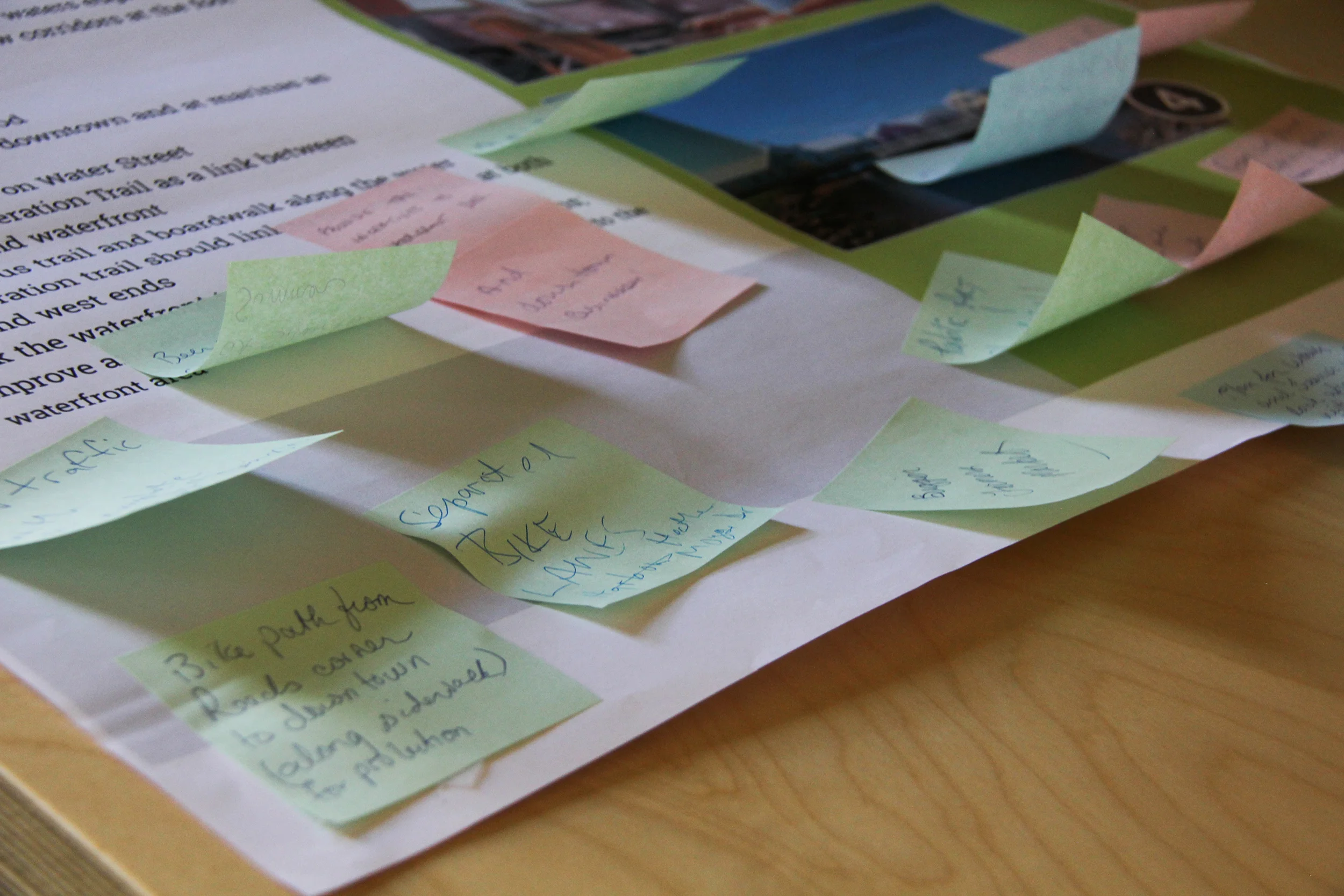 The Master Plan involved extensive public consultation meetings