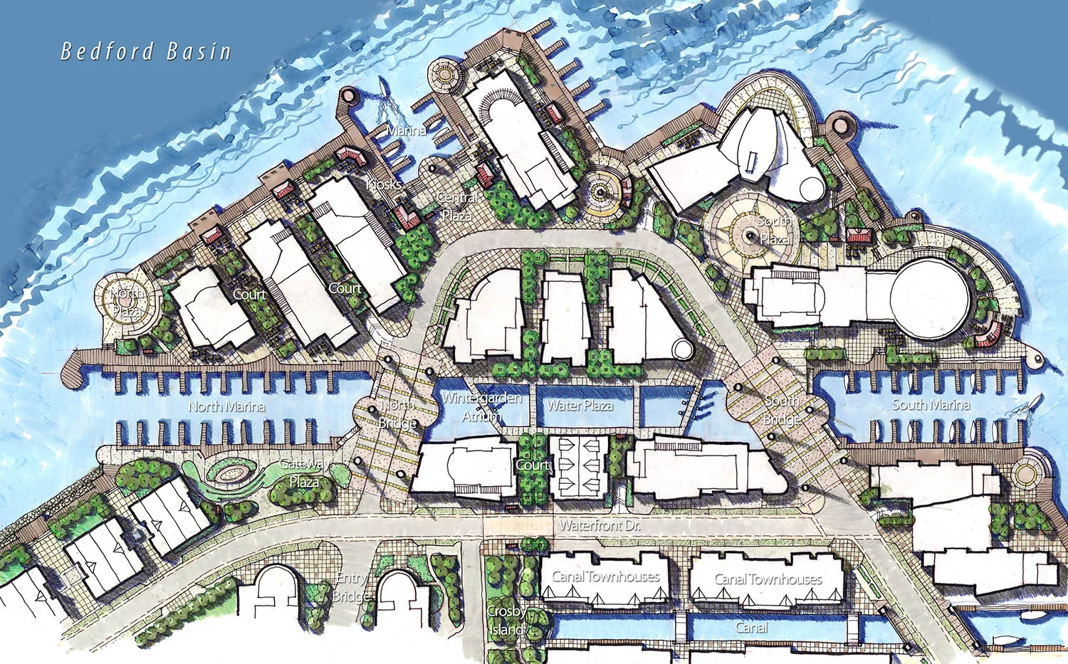 The Island at Bedford Waterfront