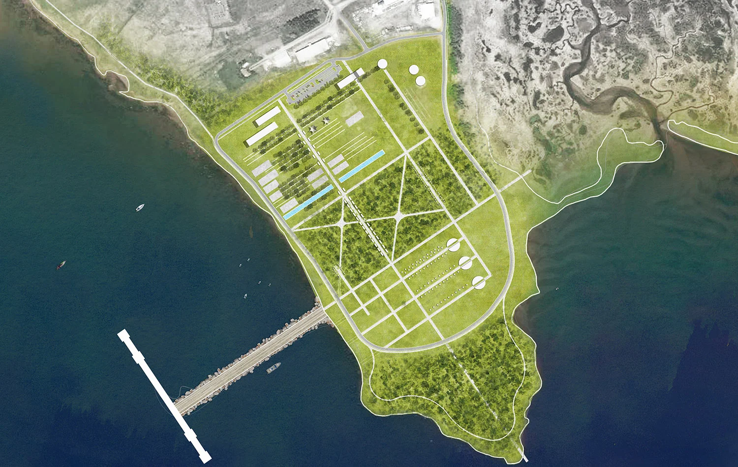 Plan: The Fabrication Yards re-envisioned.