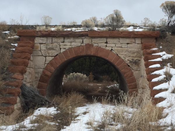 Beautiful railroad bridge.