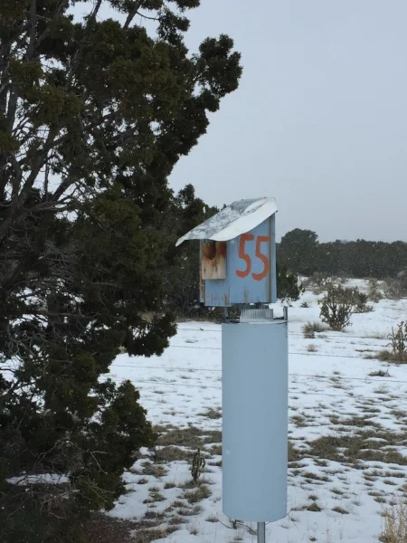 I'm guessing the numbered birdhouses along the way are part of a wildlife conservation project, but I haven't had a chance to research it yet.