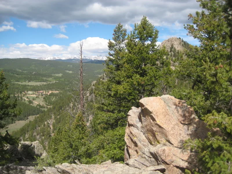 Another gorgeous view - along with some welcome cloud cover!
