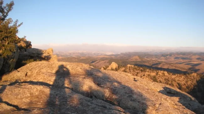 The views from the top were totally worth it.
