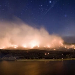 The Galena Fire at Lory State Park