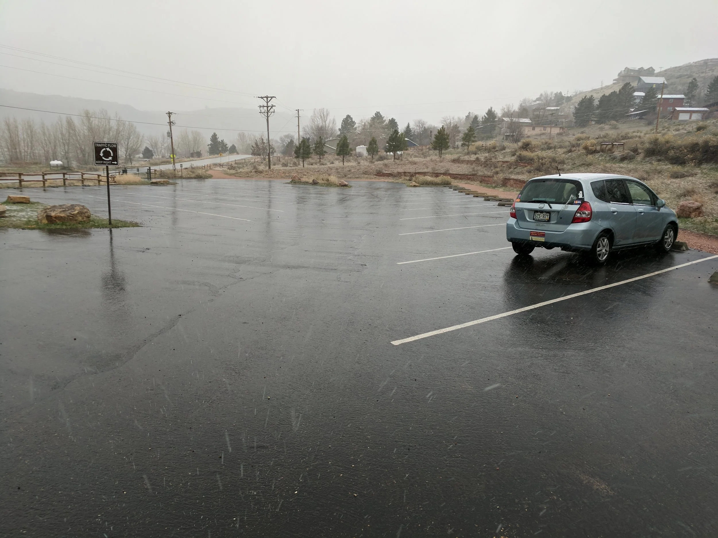 Really, Fort Collins? No one else thought this was awesome running weather?!