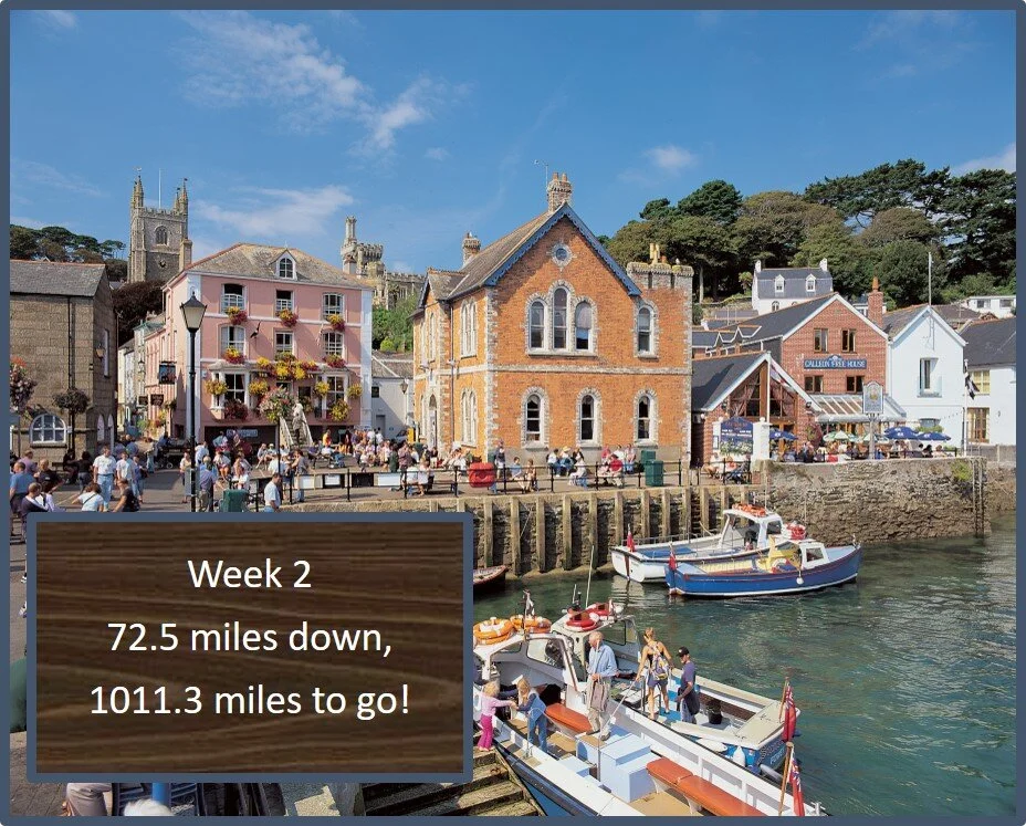 The Fowey waterfront