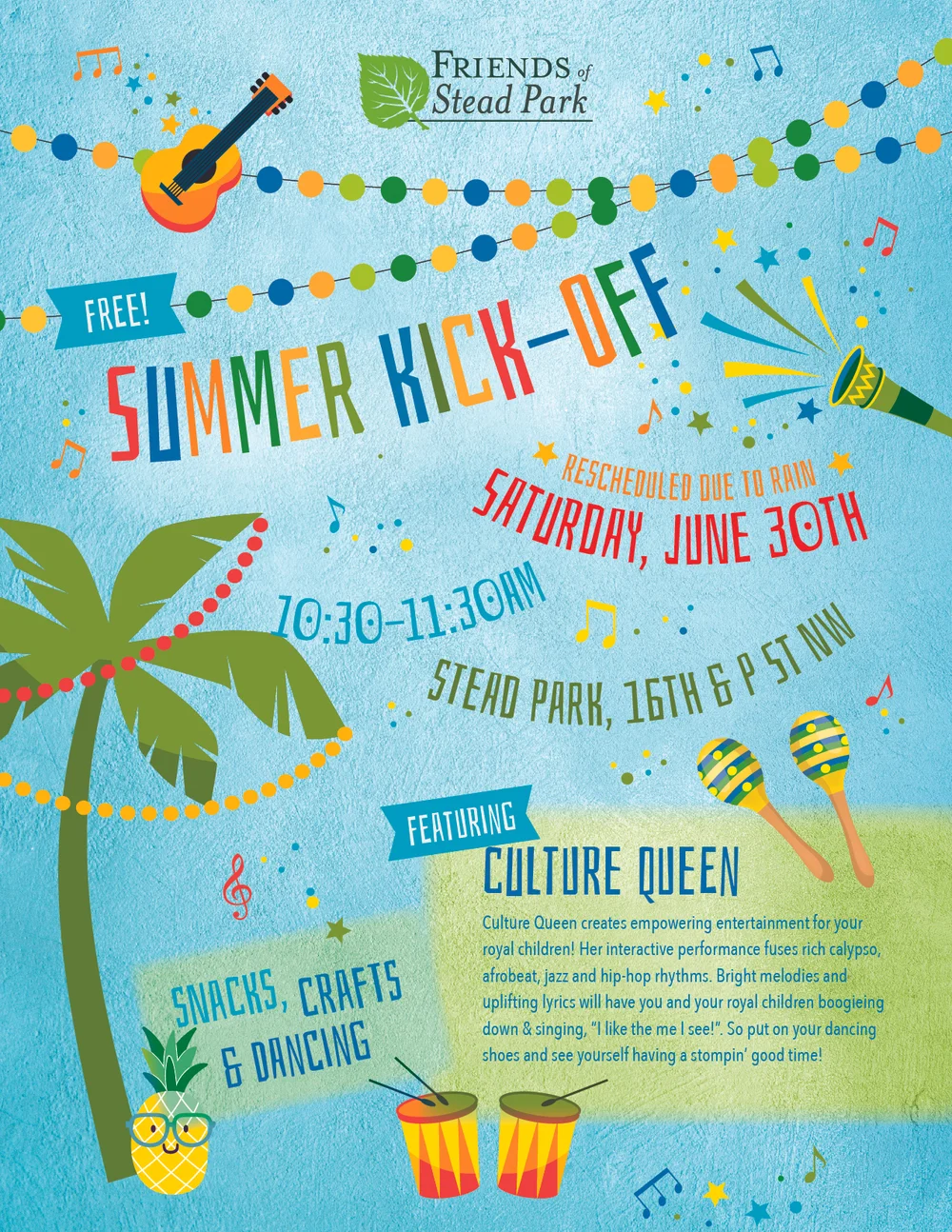 Summer Kick Off Concert Friends Of Stead Park