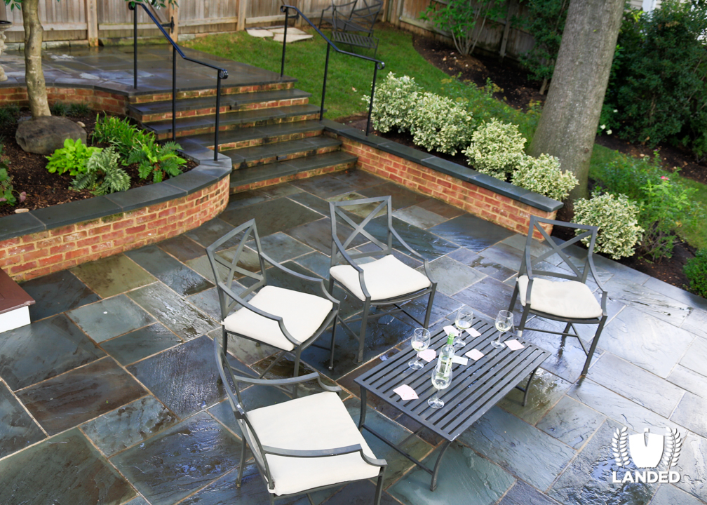  Complete Custom Outdoor Patio and Landscaping Design with All-Natural Stone | Landed 