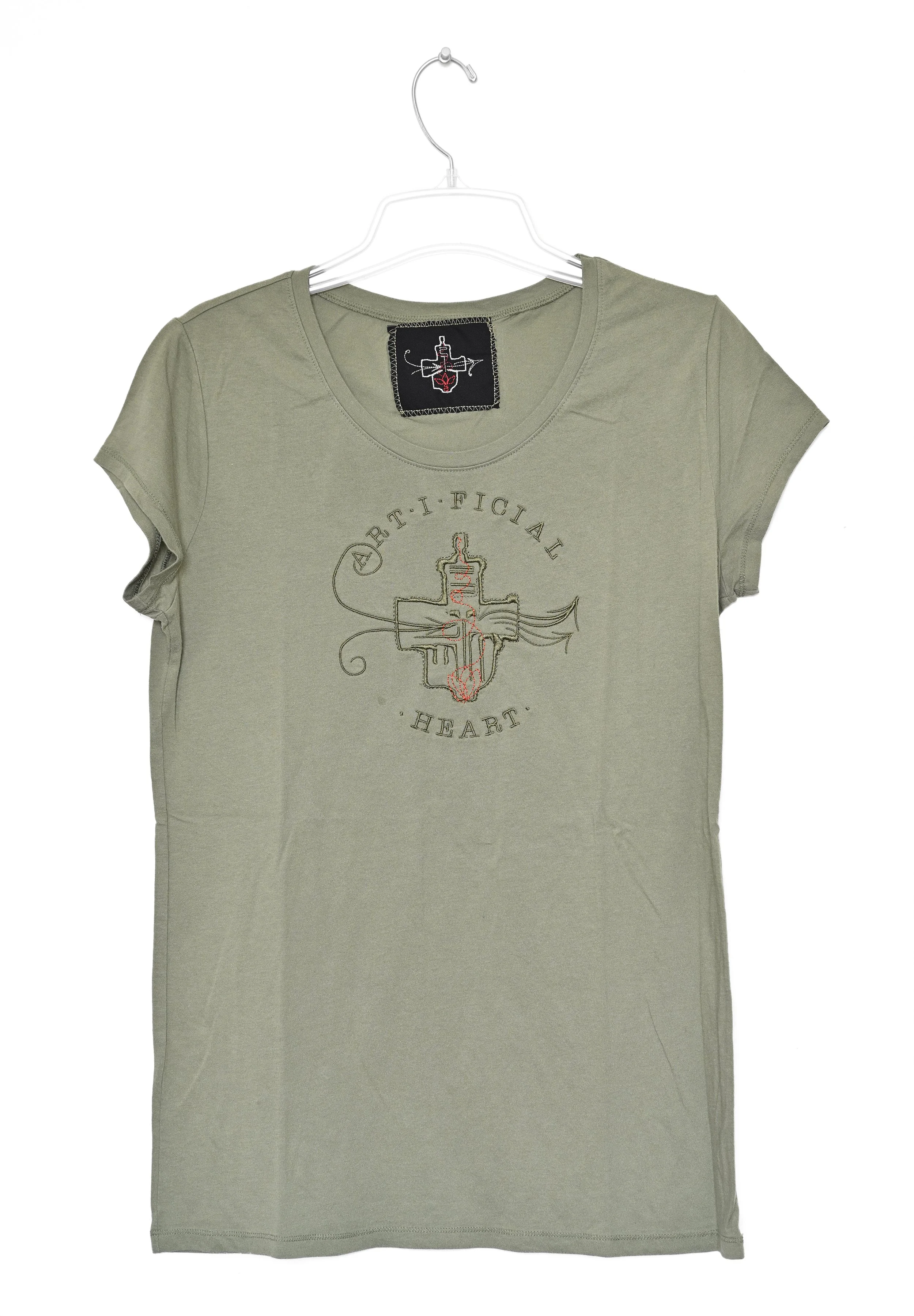 Artificial Heart Logo Shirt: Crews & V's