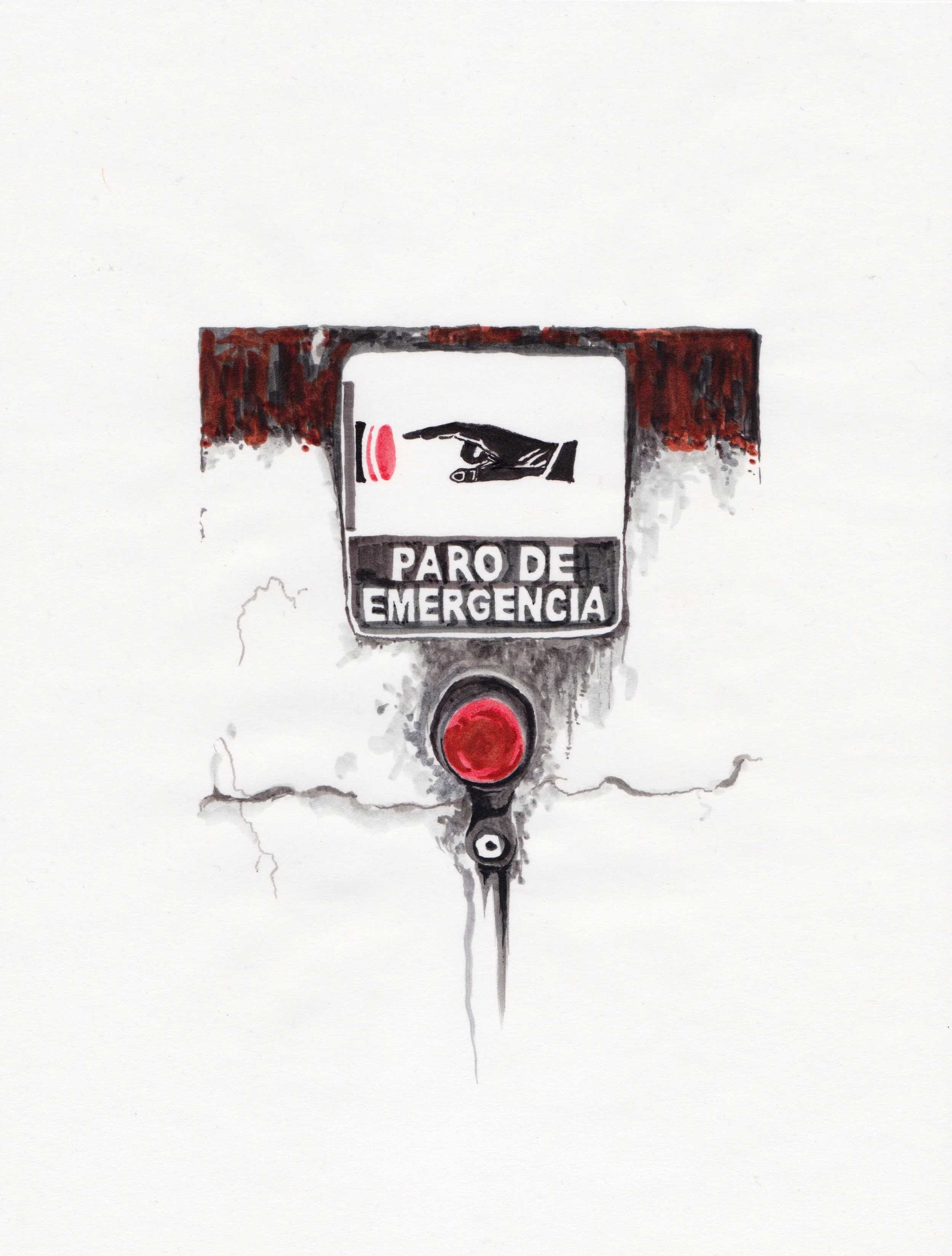 Emergency Button [Miahuatlan de Porfirio Diaz, Oaxaca, Mexico]