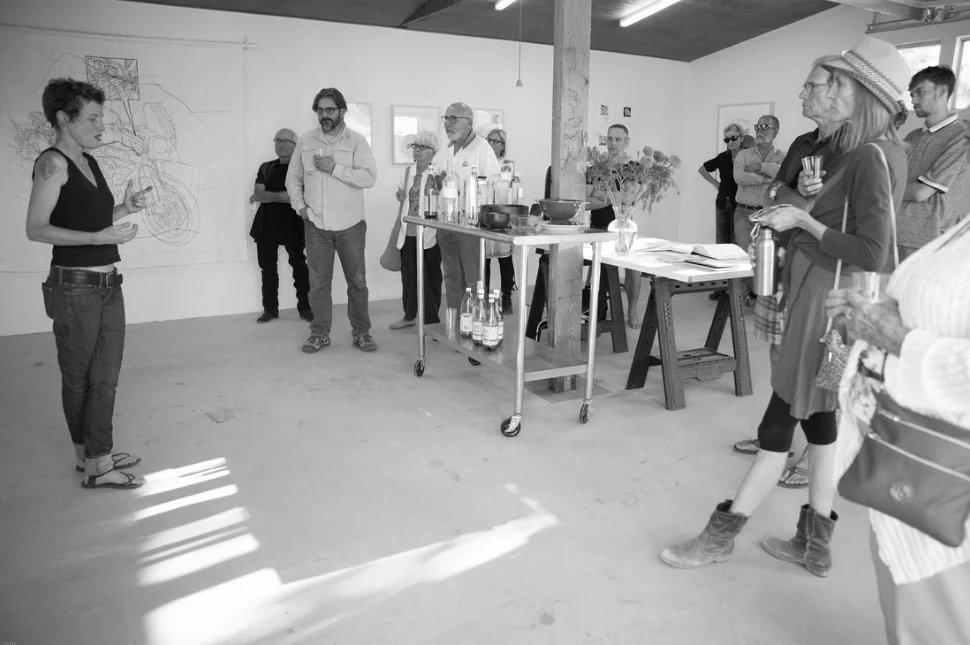 Artist talk at BoxoHOUSE