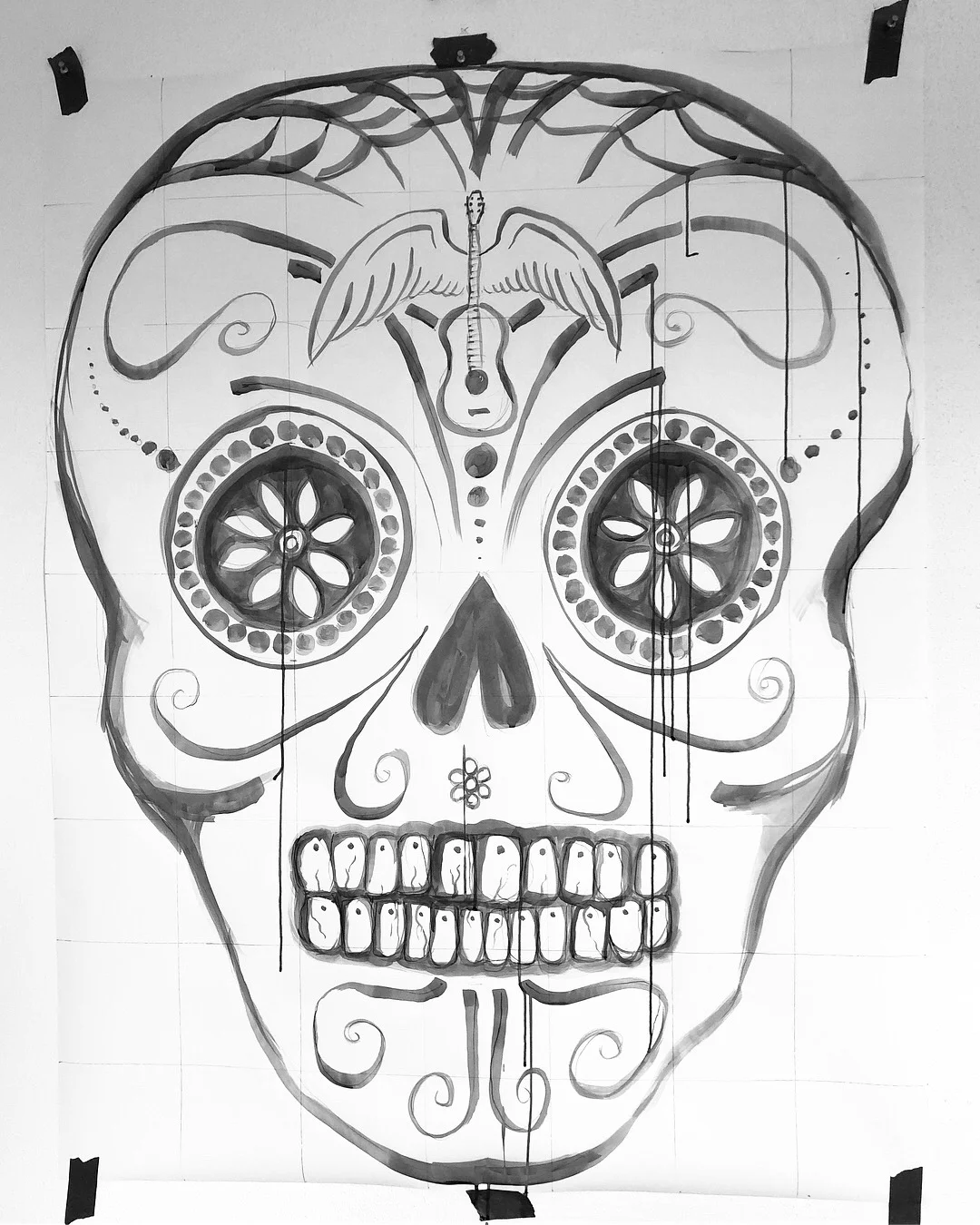 "Hall of Roses" Mural Unveiling this Halloween at House of Blues Houston