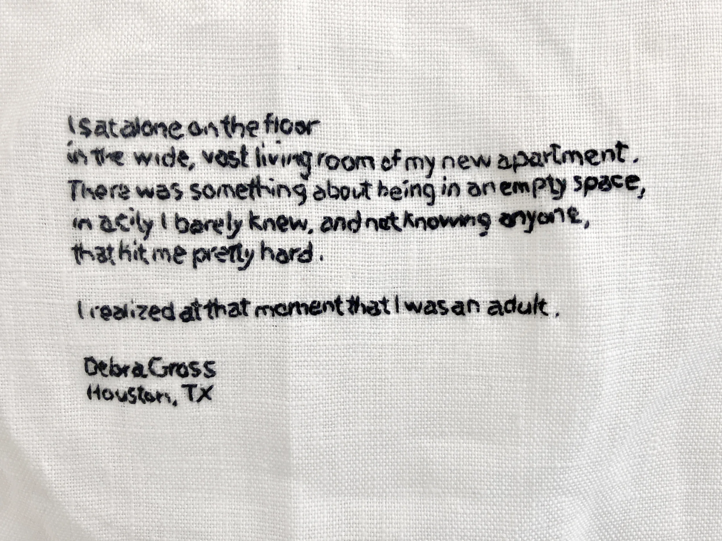 "A Good Cause." Debra Gross. Houston, TX
