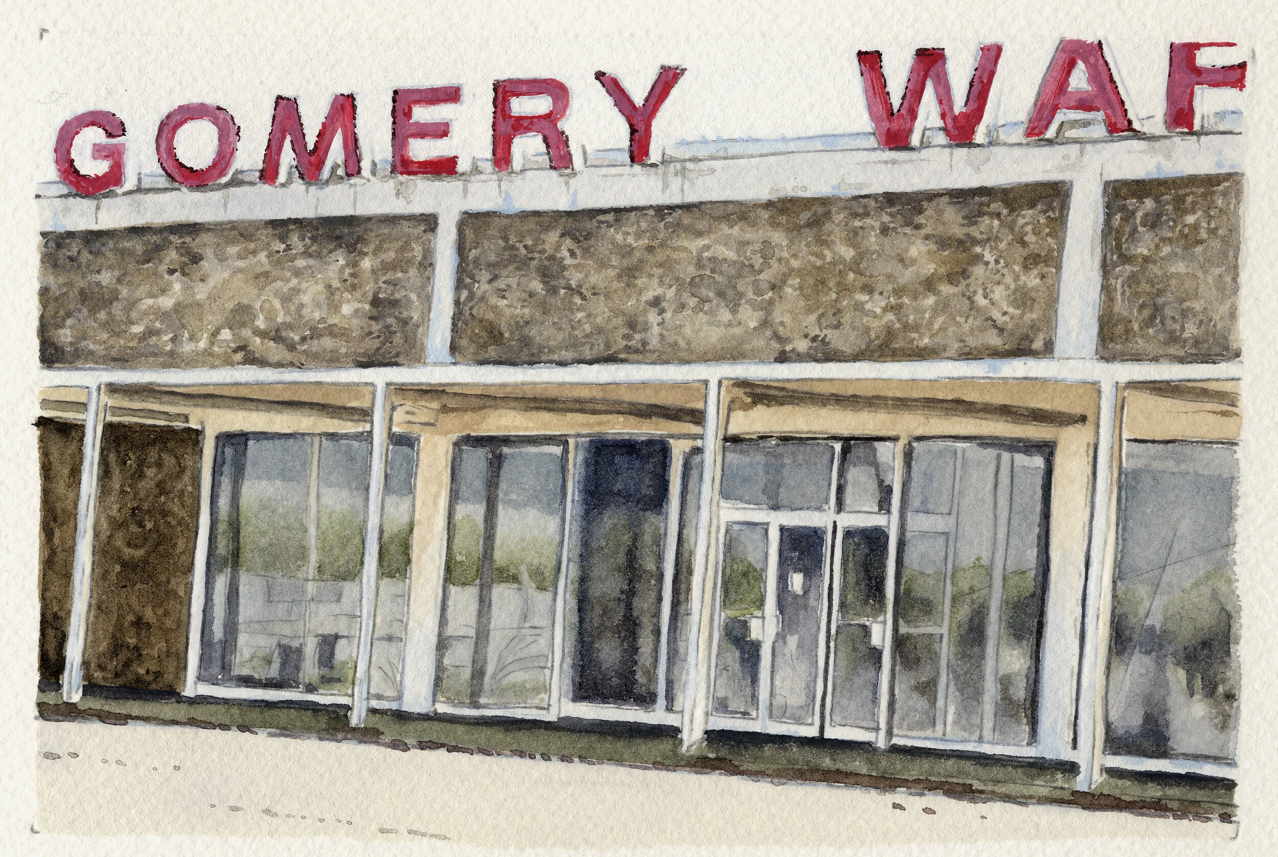 Montgomery Ward 2 [Red Bluff, CA], detail