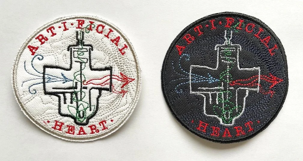 Artificial Heart Logo Patch