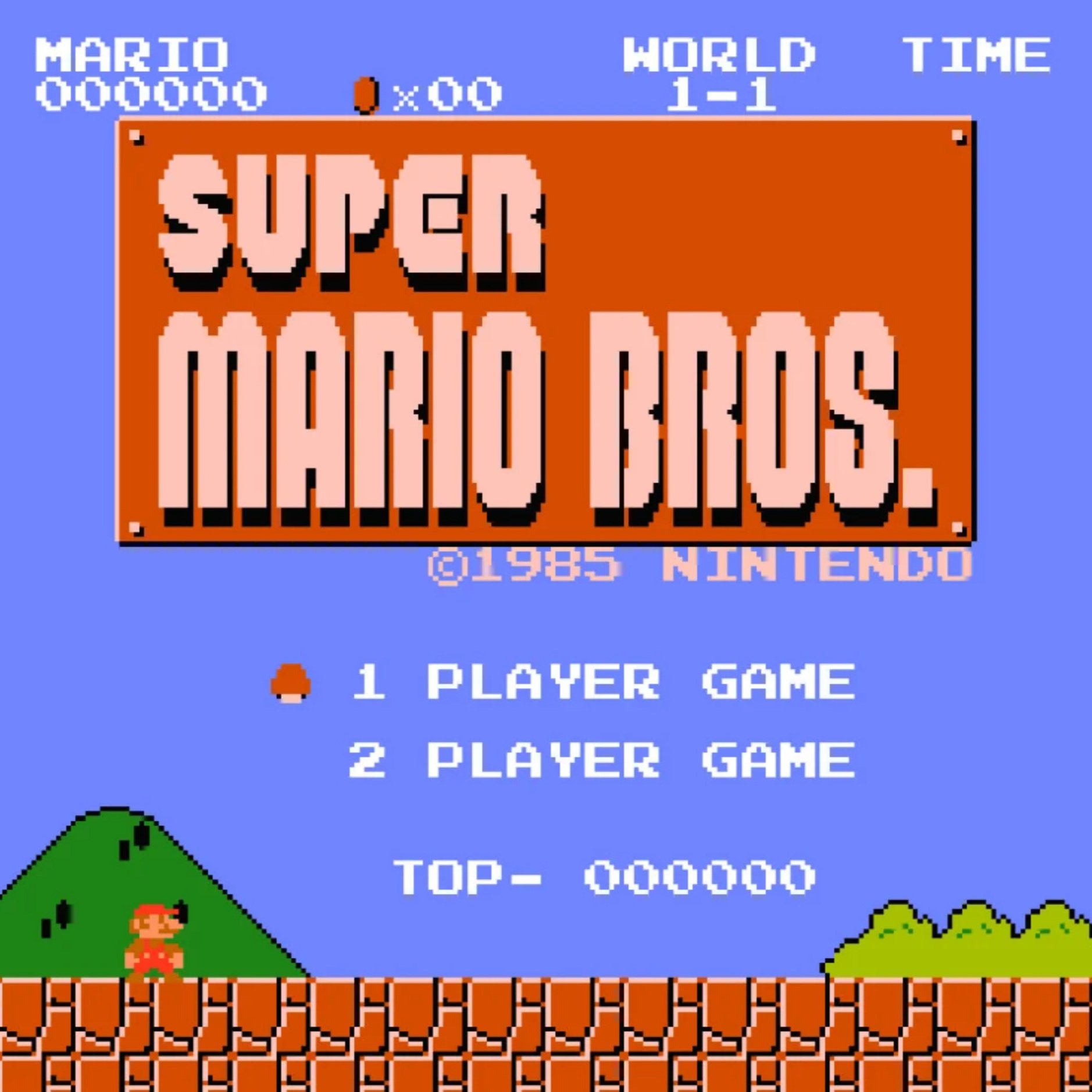 Koji Kondo's "Super Mario Bros. Theme"