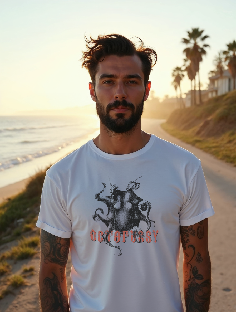 Octopussy RollUp Shirt (verschiedene Farben)