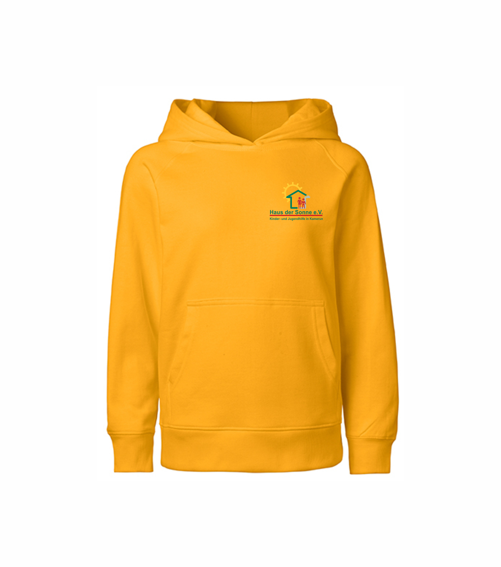Haus der Sonne Kids Hoodie yellow.png