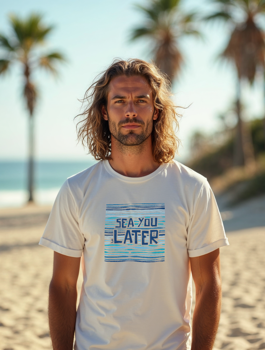 Sea You Later RollUp Shirt (verschiedene Farben)