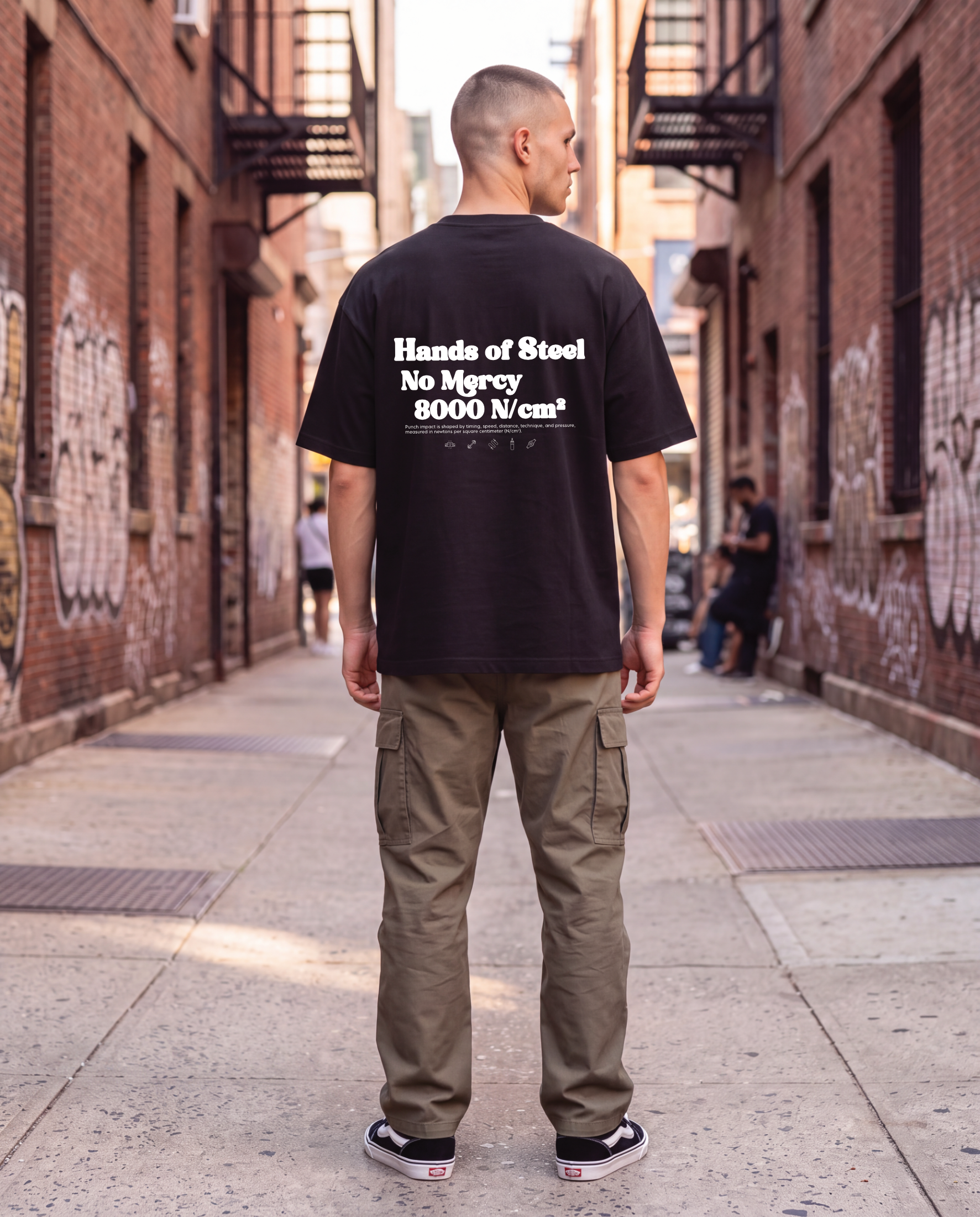 Hands of Steel Oversized Boxing Tee