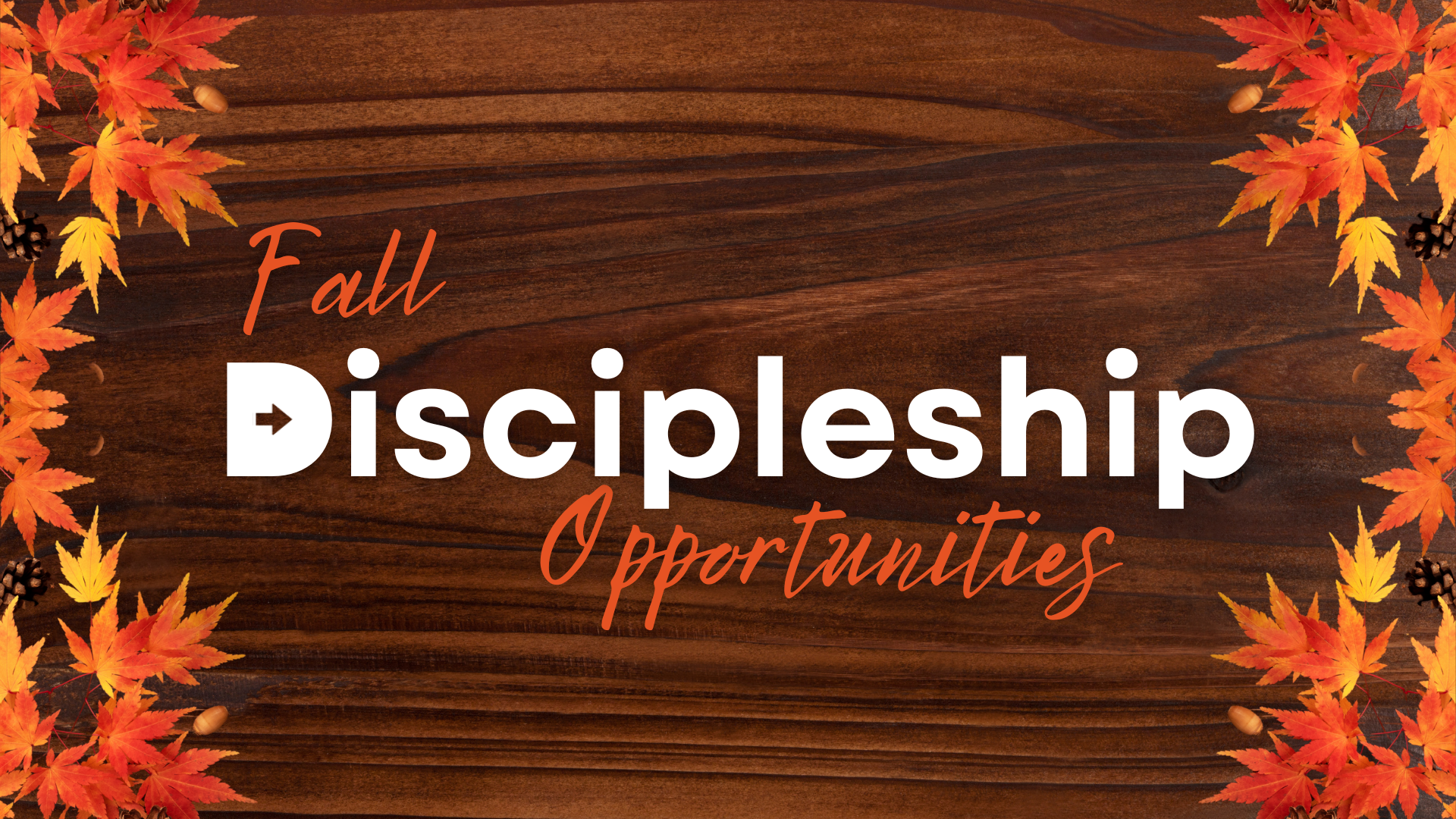 Fall Discipleship