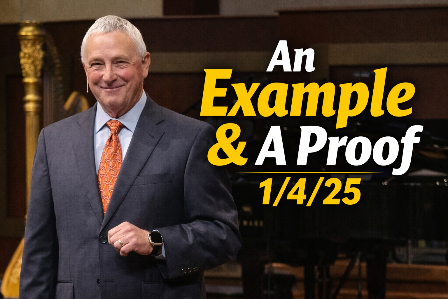 An Example and A Proof