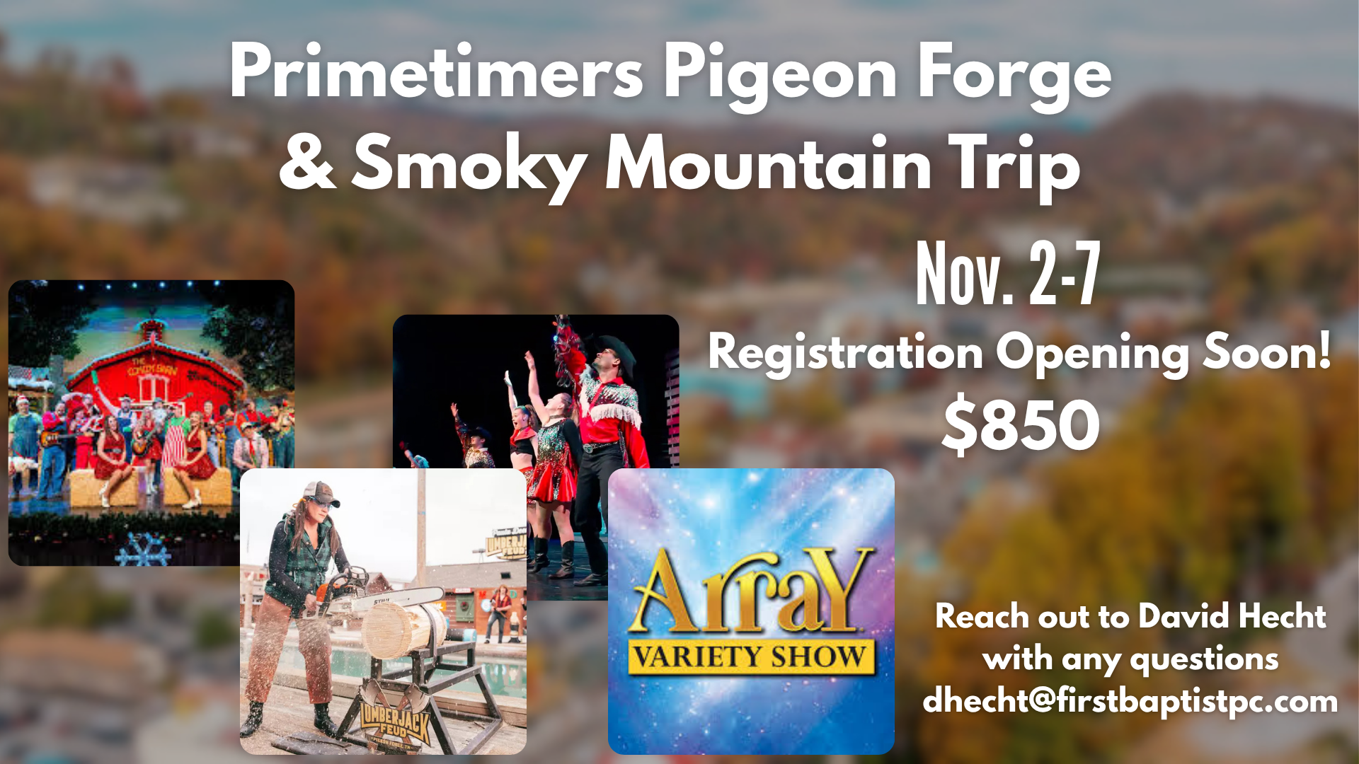 Primetimers Pigeon Forge And Smoky Mountain Teip