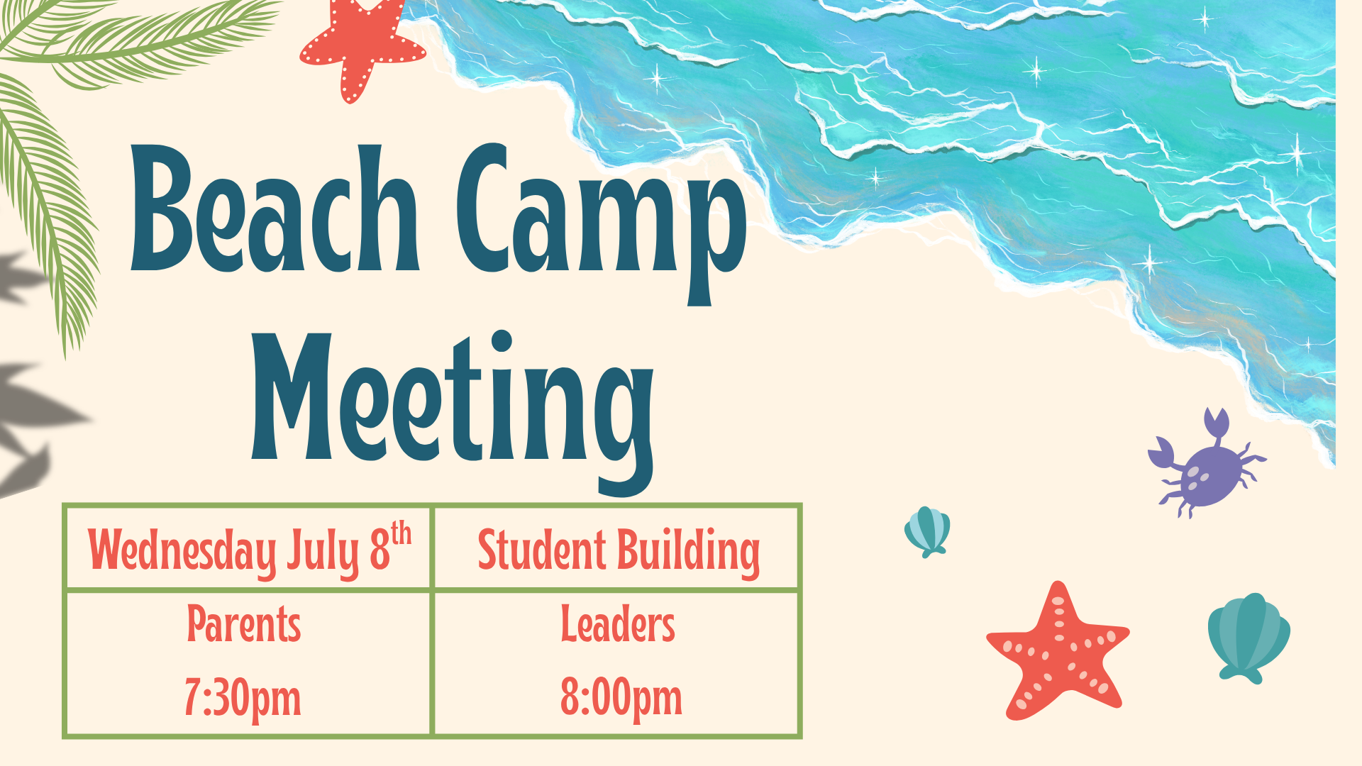 Beach Camp Meetings