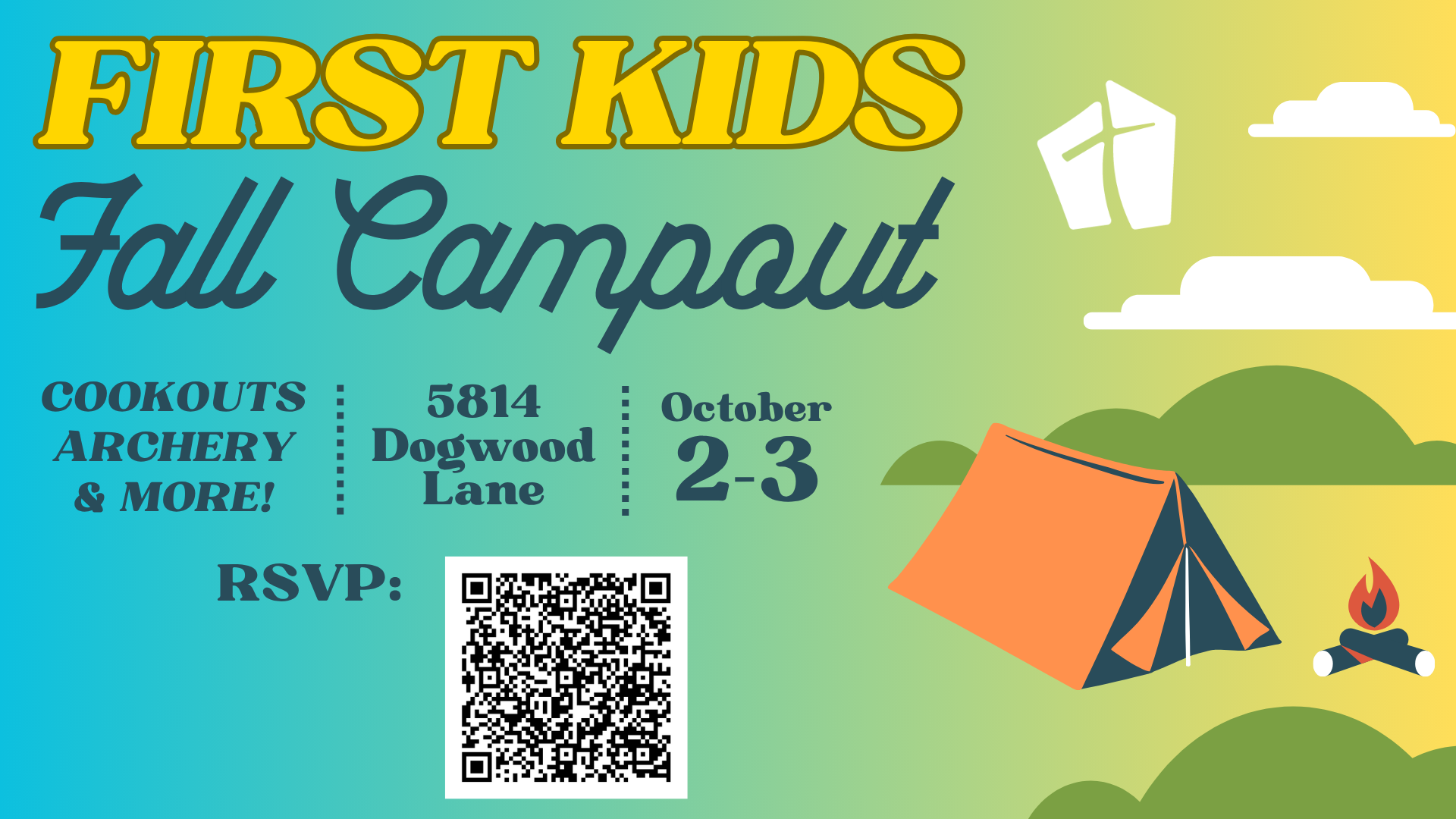 FirstKids Fall Campout
