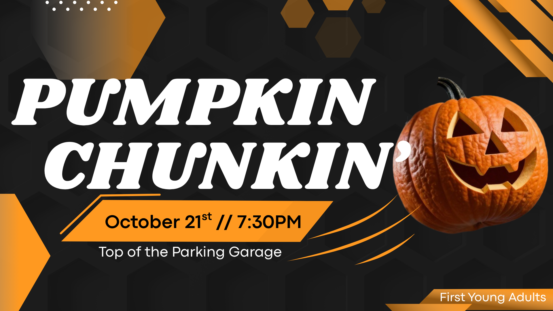 Young Adult Pumpkin Chunkin'
