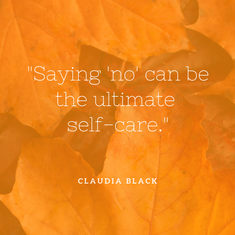 How Saying "No" Can be Good Self-Care